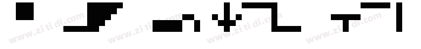 C 64 Pixel Regular字体转换